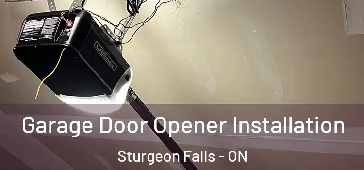 Garage Door Opener Installation Sturgeon Falls - ON